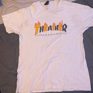 Large Mens Thrasher Flames T-Shirt